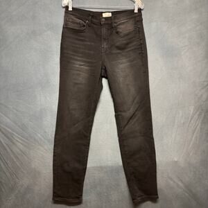 SWET Tailor Skinny Jeans Rockstar Streetwear Hype Skater Black Wash Mens 33x32